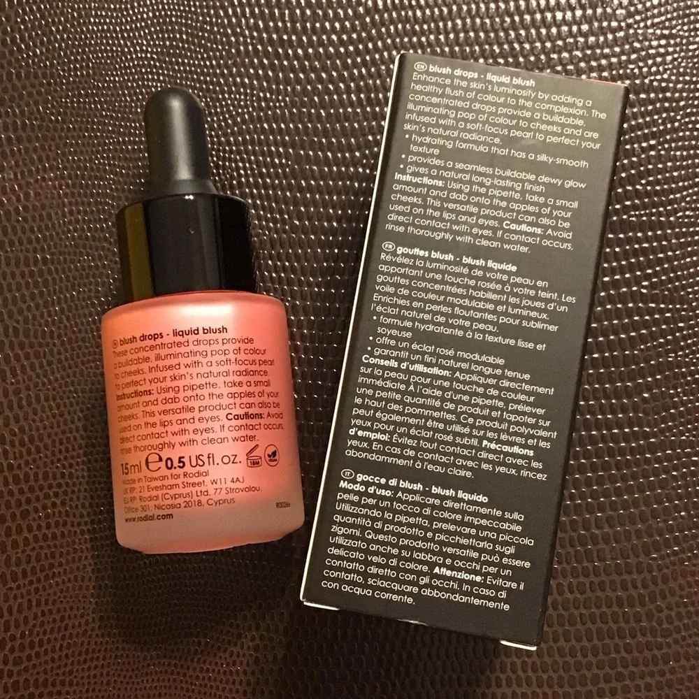 Rodial Blush Drops - NIB, Frosted Pink